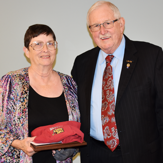 Paula Edging was named the UHV 2016 Employee of the Year.