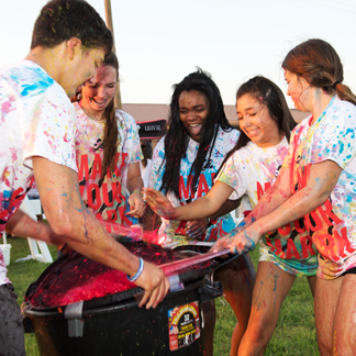 Students enjoying Outdoor Adventures at UHV