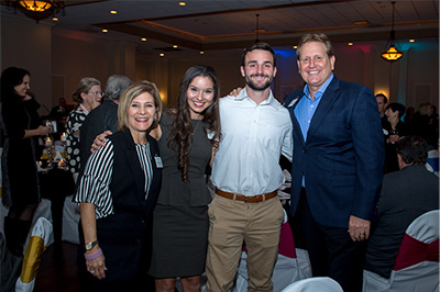 Pastor Tamara Graff, Mrs. and Mr. Ashley Strevel, and Pastor Jim Graff