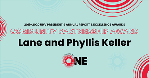 2019-20 Annual Report: Lane and Phyllis Keller – Community Partnership Award