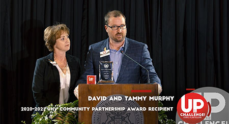 2020-2021 UHV Community Partnership Award - David and Tammy Murphy